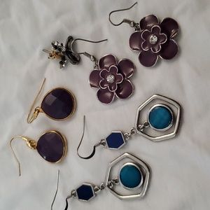 4 Sets of Vintage Earings